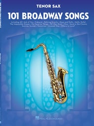 101 Broadway Songs Tenor Saxophone cover